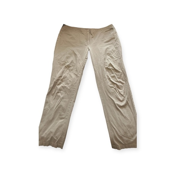J Jill Women’s Beige Pants Size 20 tall with pockets very comfy work pants - Picture 1 of 4